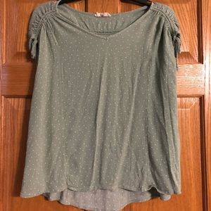Sage green blouse